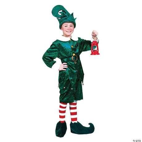 Holly Jolly Elf Child Costume