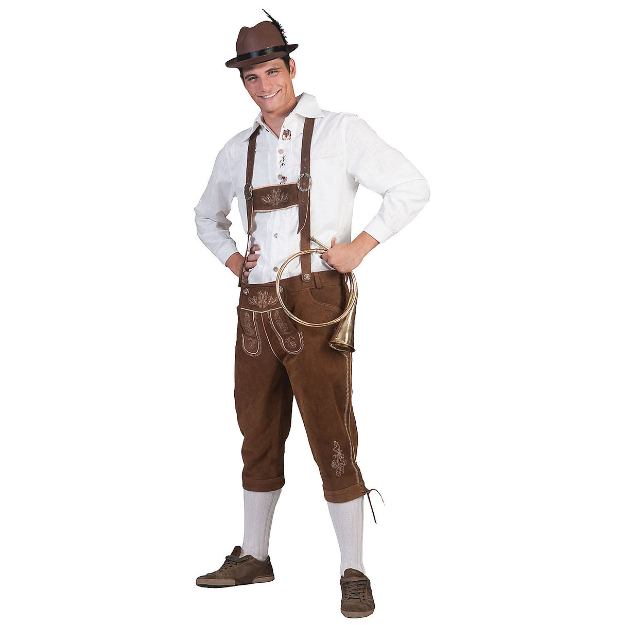 Authentic Tirol Bernd Adult Costume for Oktoberfest Themed Parties and Festive Celebrations