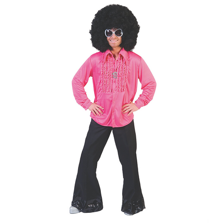 Adult Pink Saturday Night Shirt