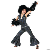 Boogie Girl Child Costume for Halloween Disco Parties and Fun Dress Up Events