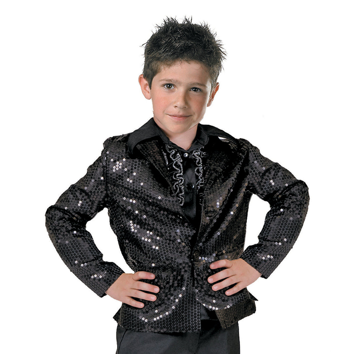 Stylish Disco Jacket Costume for Kids Halloween Parties and 1980s Themed Events