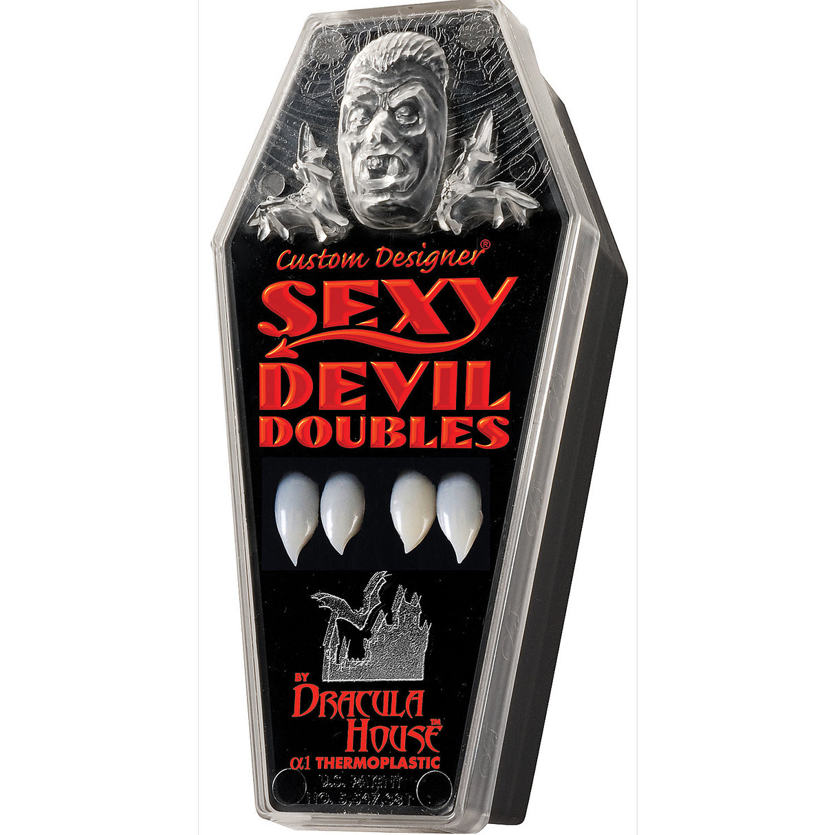 Custom Designer Sexy Devil Double Fangs for Unique DIY Costumes and Halloween Celebrations