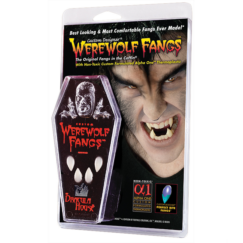 WEREWOLF FANGS CLAM SHELL