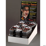 DRACULA FANGS DISPLAY 12 PCS