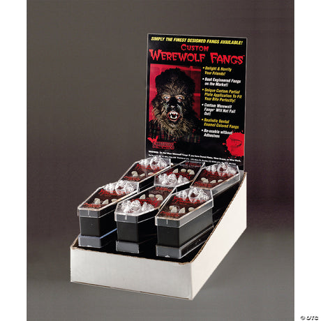 WEREWOLF FANGS DISPLAY