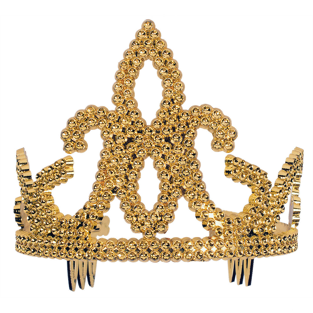 Deluxe Gold Sparkle Tiara for Kids Princess Dress Up and Costume Parties