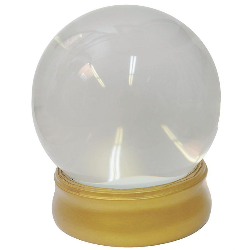 Elegant Crystal Ball for Magical Events Halloween Parties and Wizard of Oz Celebrations