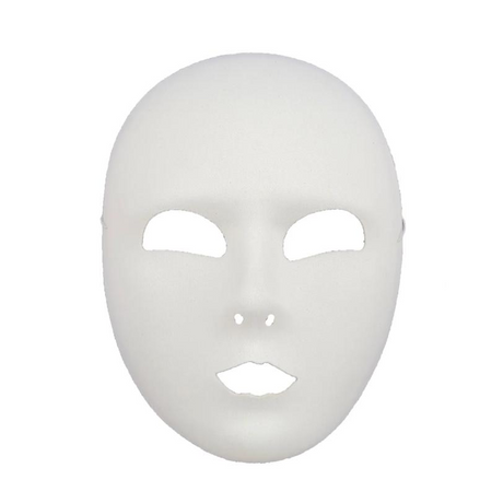 White Face Mask
