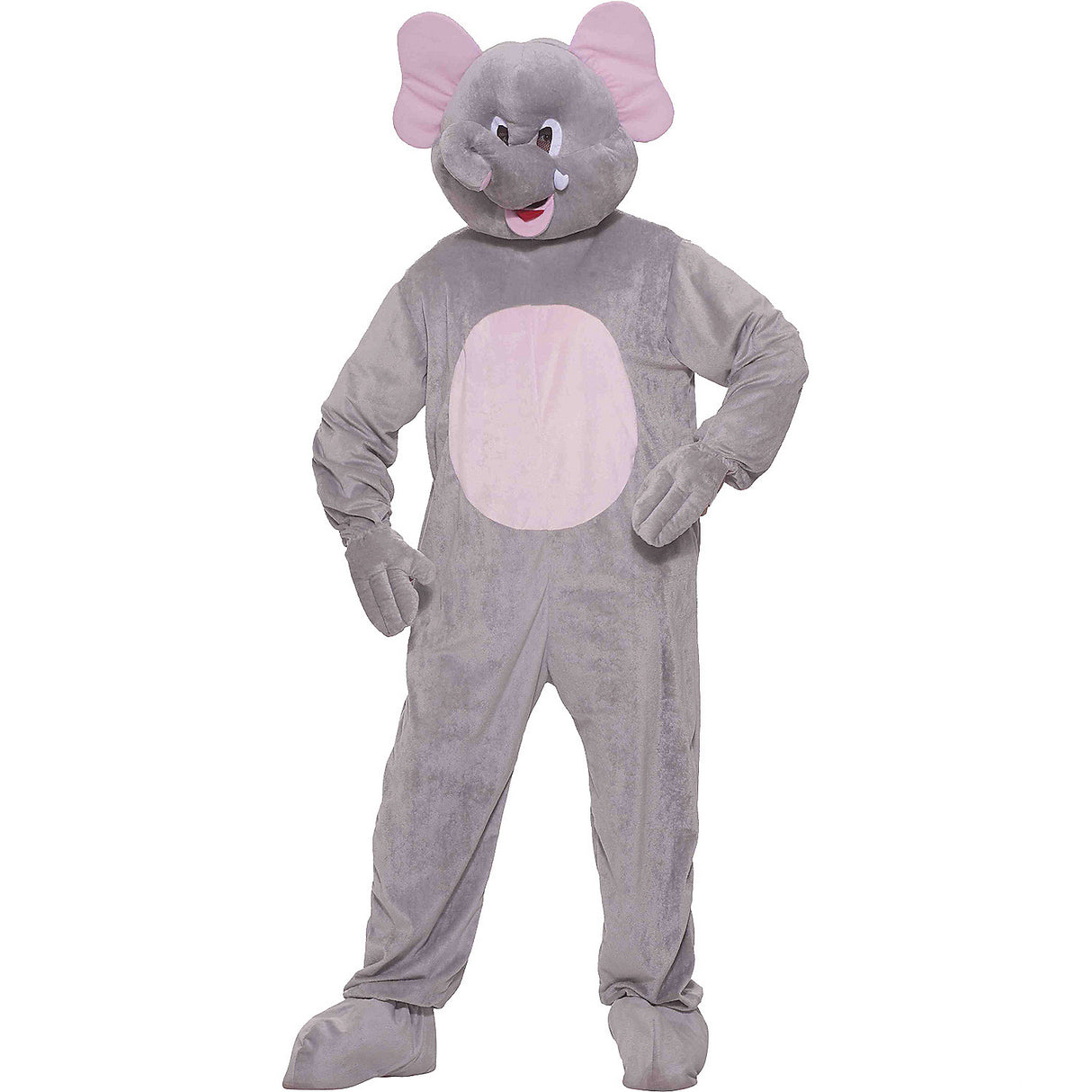 Deluxe Adult Ernie The Elephant Mascot Costume for Parties Events and Themed Celebrations