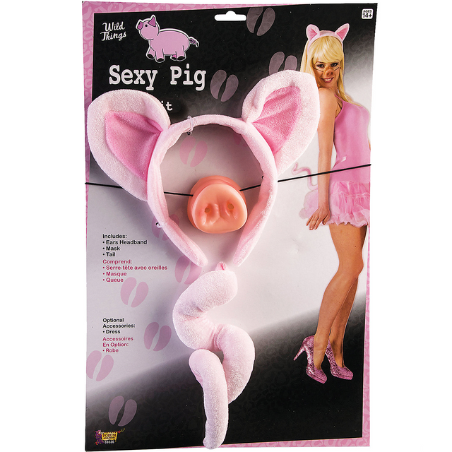 PIG KIT EARS HDBD NOSE TAIL
