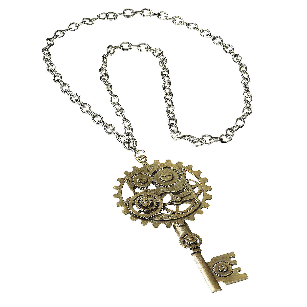 Stylish Steampunk Gear Necklace for Unique Costume Accessories and Personal Style Expression