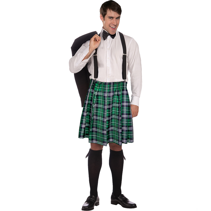 Men's Naughty Kilt Costume for Fun Halloween Parties and Themed Events