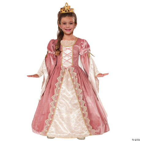 Charming Victorian Rose Child Costume for Halloween Parties Costume Events and Imaginative Play