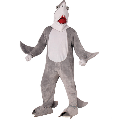 Adult Shark Chomper Mascot Costume