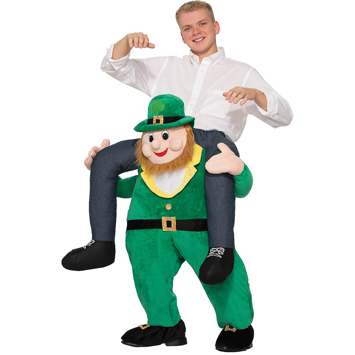 Funny Once Upon A Leprechaun Costume for St Patrick's Day Parties and Costume Events