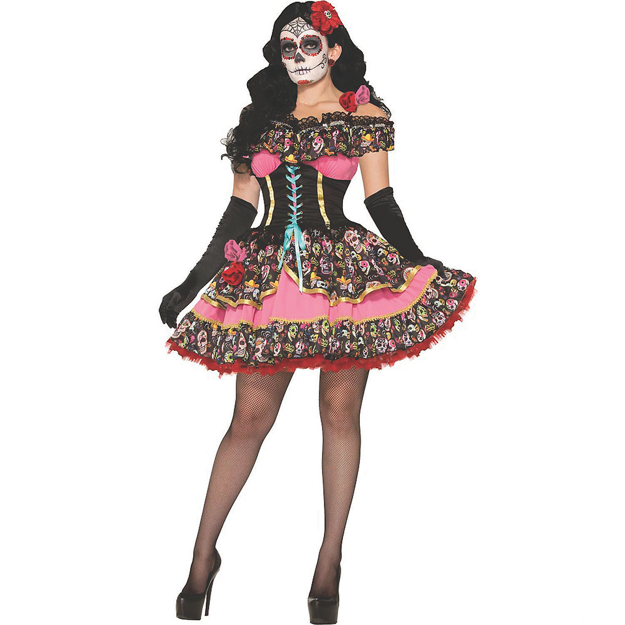 Women's Day Of The Dead Senorita Costume