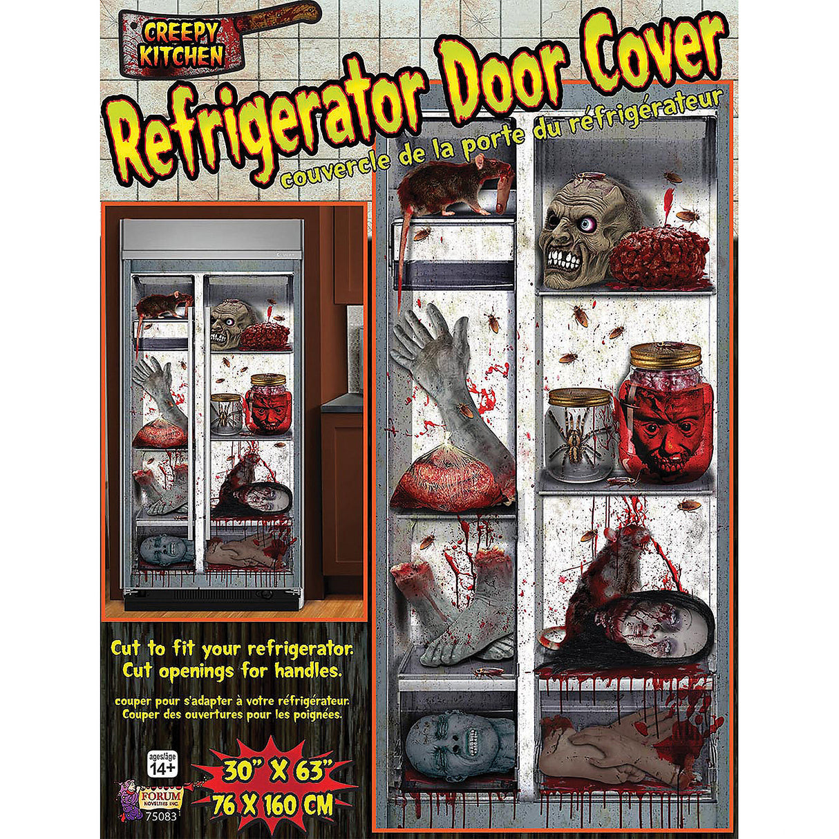 Creative Refrigerator Cover Decor for Parties Theme Events and Conversation Starters