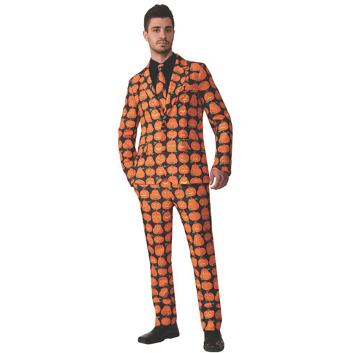 Men's Pumpkin Suit for Halloween Theme Parties and Fun Costume Events