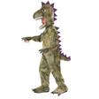 Plush Velcro Dinosaur Jumpsuit Costume for Kids Halloween Fun clothing product image