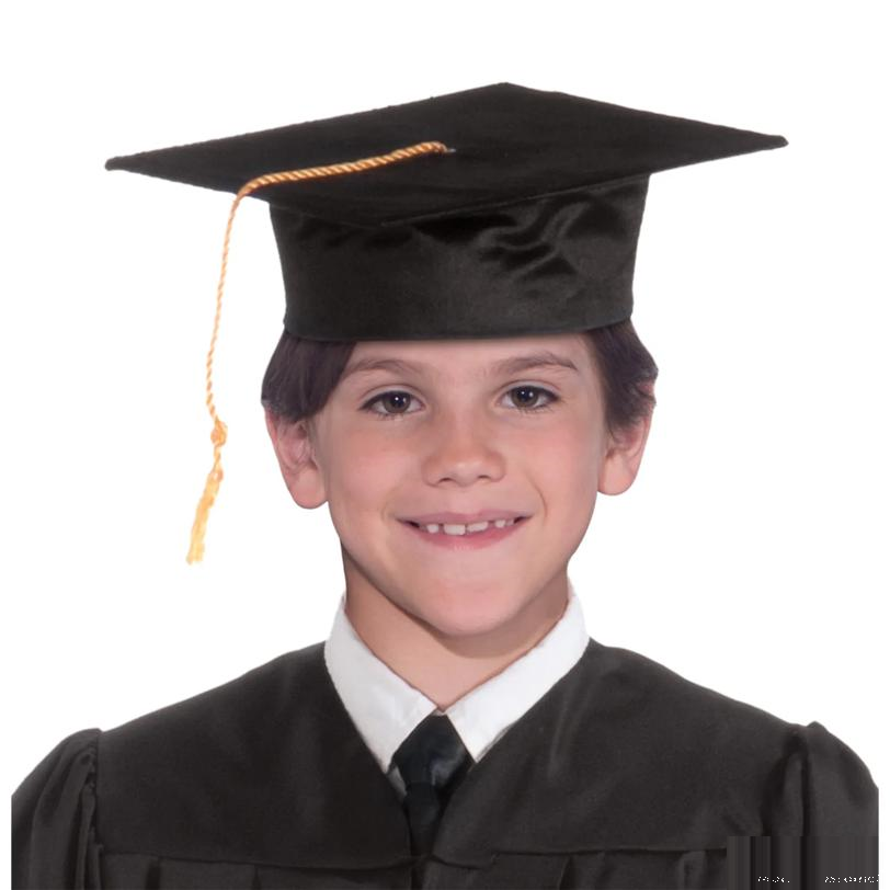 GRADUATION HAT BLACK CHILD