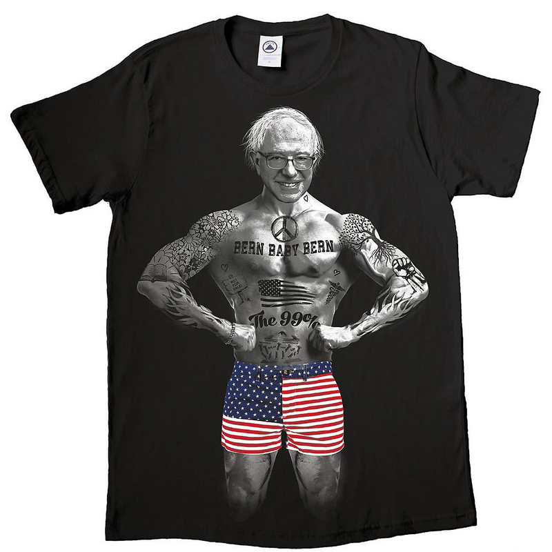 Feel The Bern T-Shirt for Political Events Everyday Wear and Halloween Celebrations