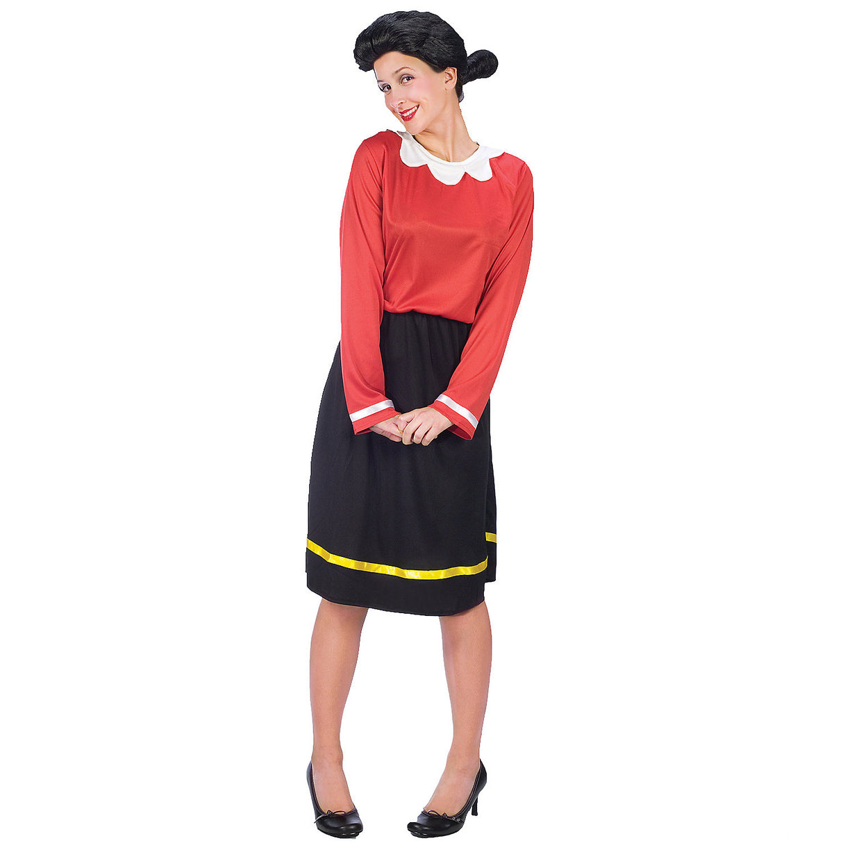 Women's Olive Oyl Costume for Halloween Parties Themed Events and Character Dress Ups