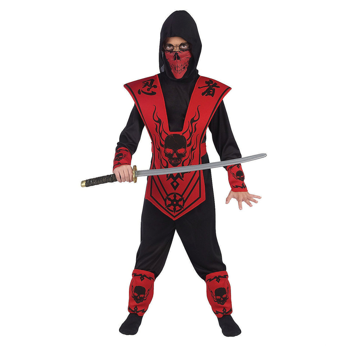 Ninja Warrior Costume for Halloween Parties Themed Events and Creative Playtime Adventures