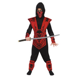 Ninja Costume Red Black