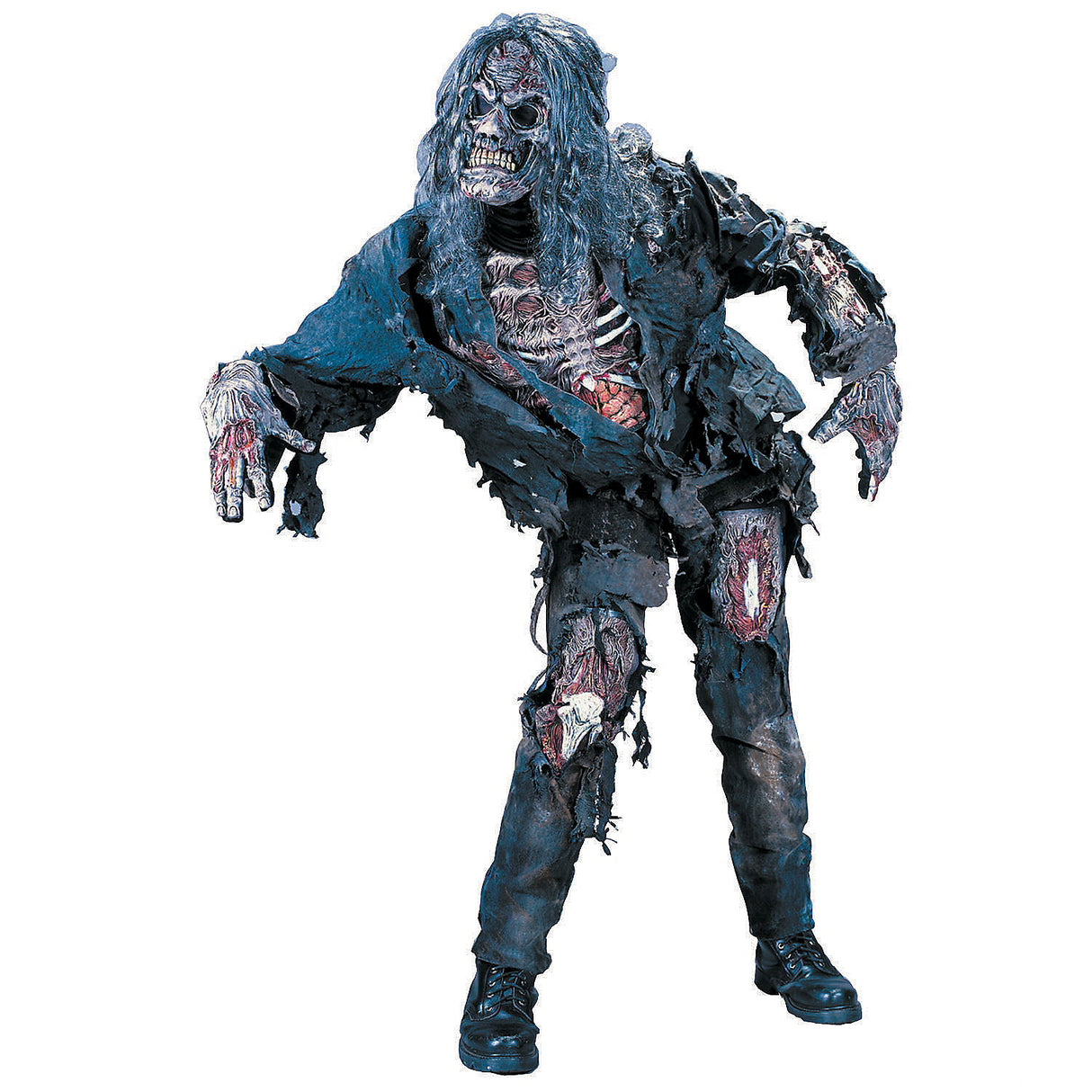 Authentic Men's Zombie Costume for Halloween Parties and Themed Events