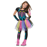 Funky Punky Bones Child Costume for Halloween Parties School Events and Creative Dress-Up Fun