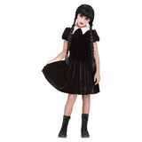 Gothic Girl Child Costume for Halloween Themed Parties and Creative Imaginative Play