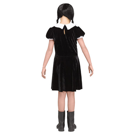Gothic Girl Child Costume for Halloween Themed Parties and Creative Imaginative Play