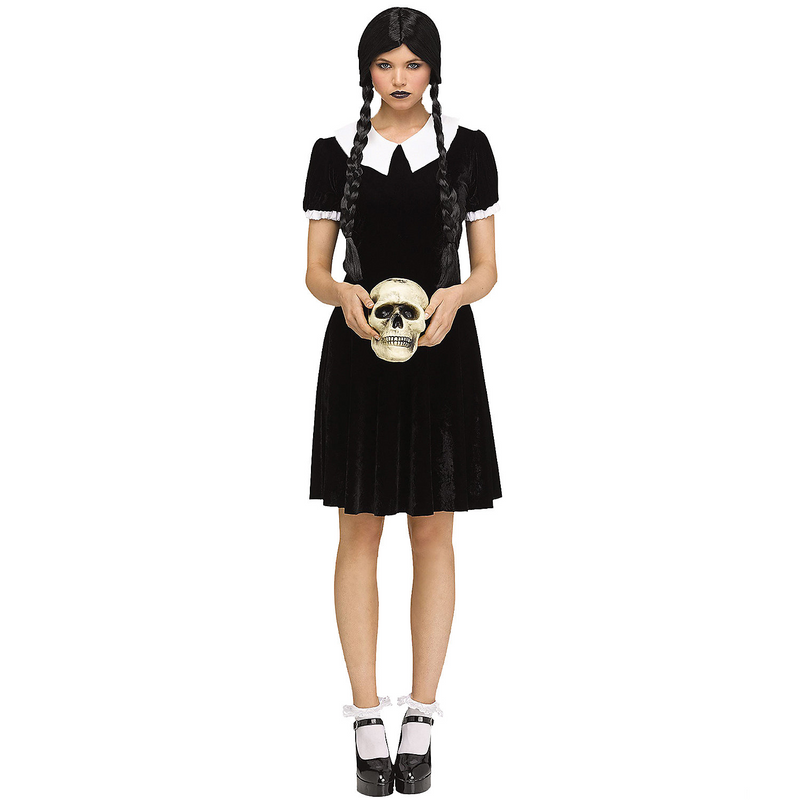 GOTHIC GIRL ADULT COSTUME 10-14