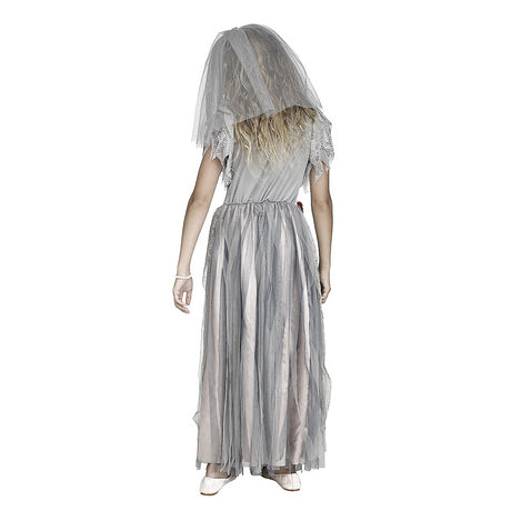 Ghastly Zombie Bride Costume for Halloween Parties Haunted House Events and Trick or Treating Fun