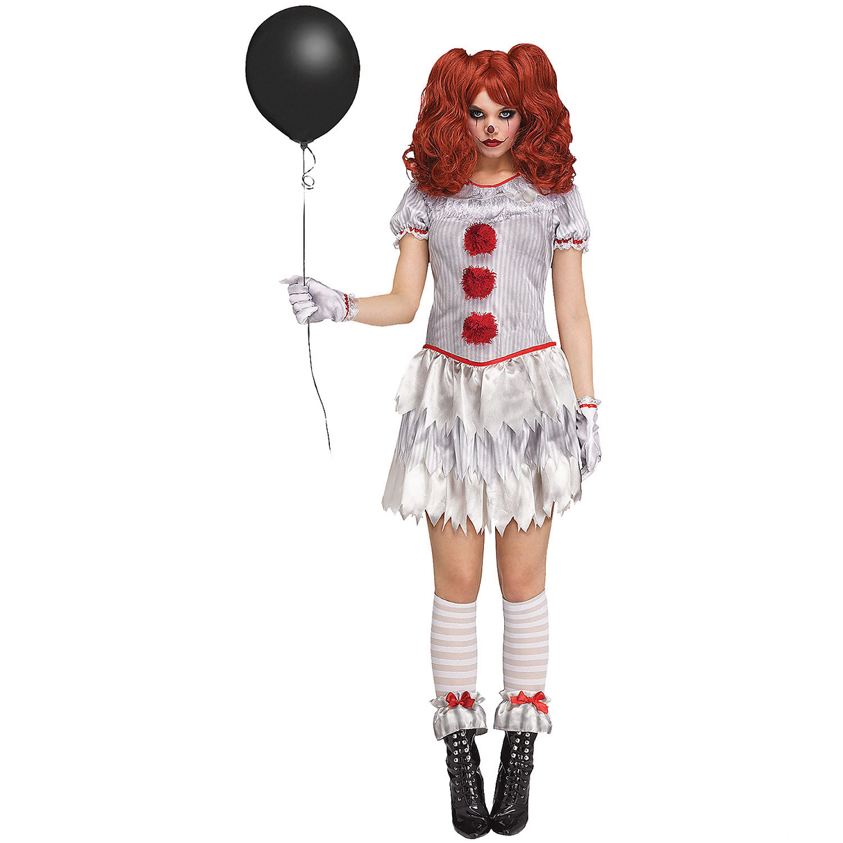 Carnevil Clown Adult Female Halloween Costume Outfit
