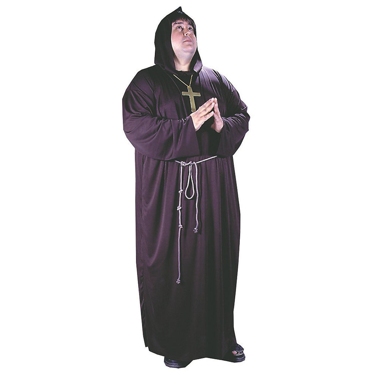 Authentic Men's Monk Costume for Halloween Parties Themed Events and Religious Celebrations