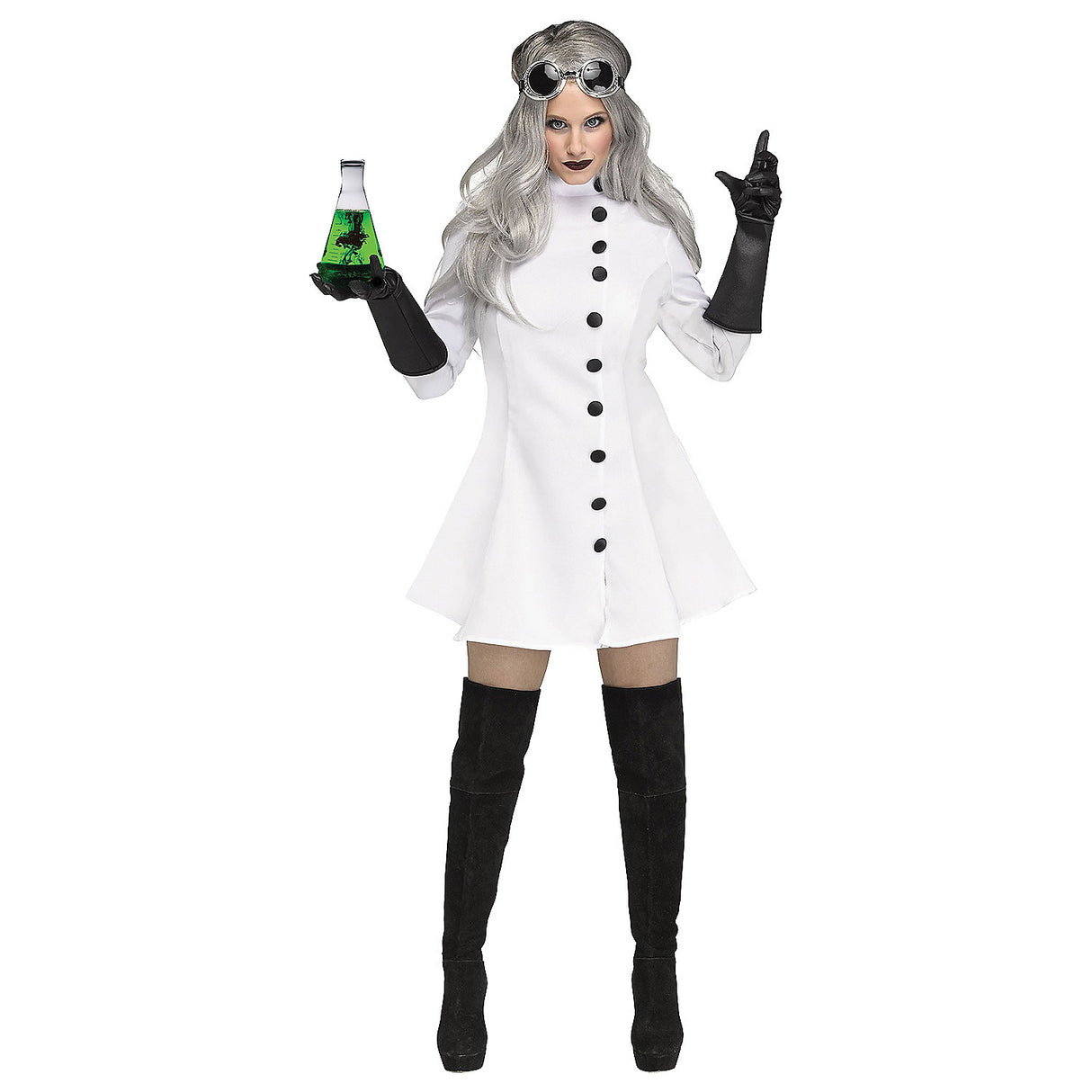 Mad Scientist Adult Costume for Halloween Parties Themed Events and Role-Playing Adventures