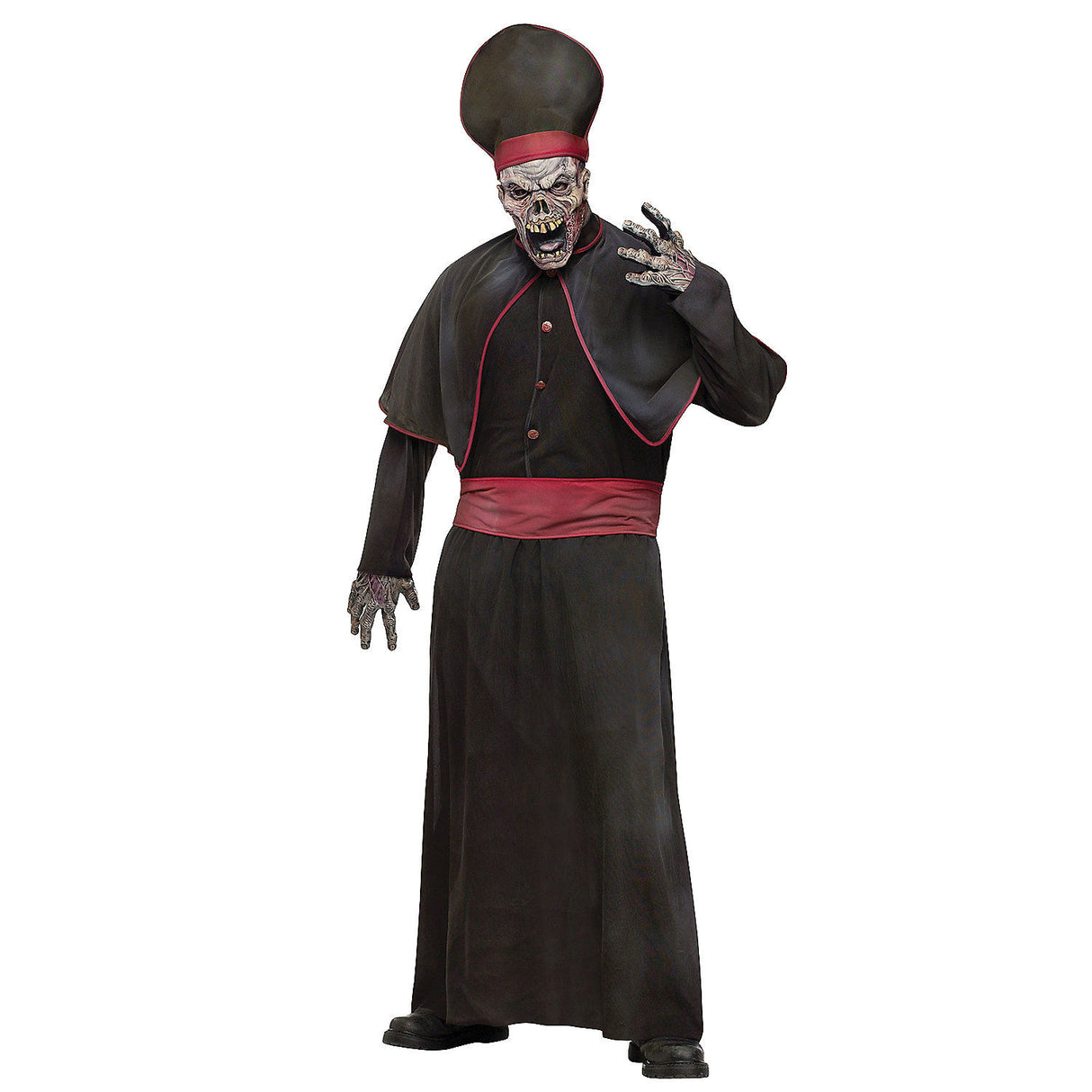 Zombie Priest Costume for Halloween Parties Scary Themed Events and Trick or Treating Fun