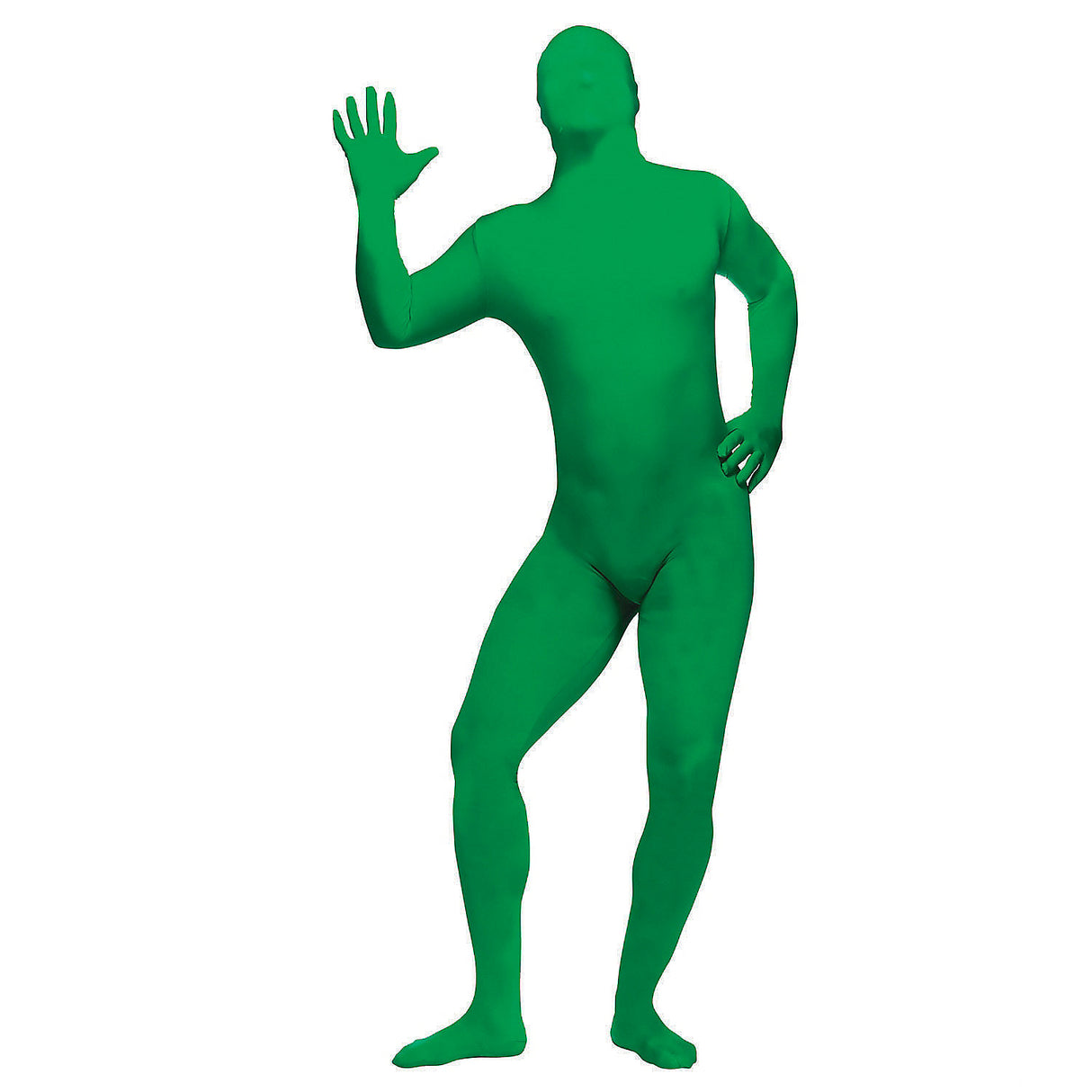Skin Suit Green Adult Costume for Halloween Parties and Themed Events