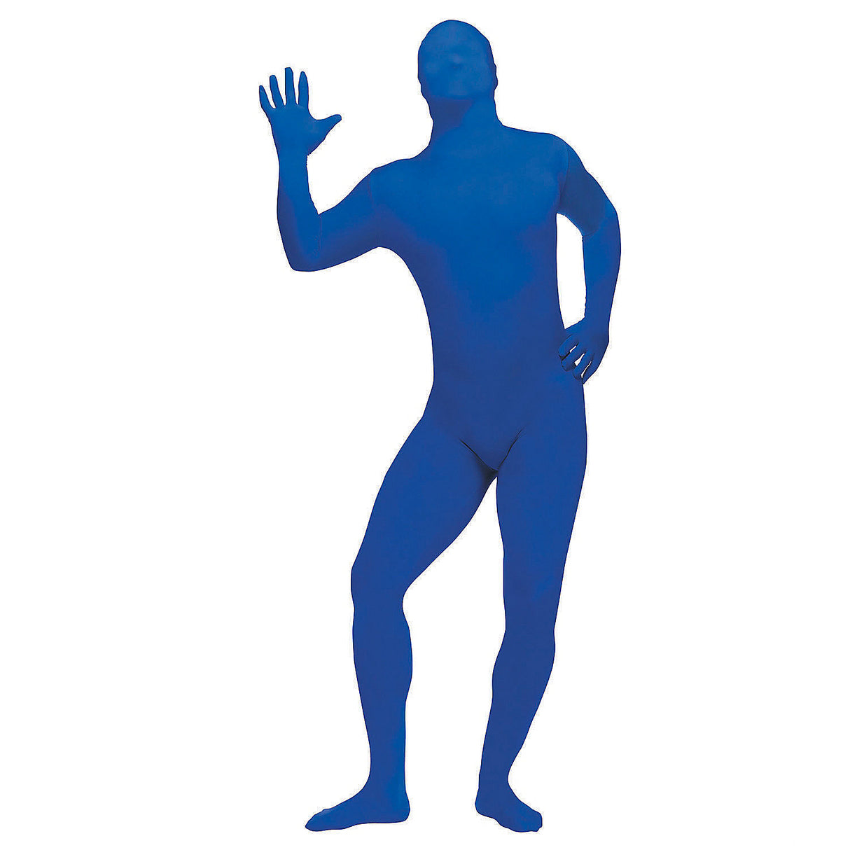 Skin Suit Blue Adult Plus Costume for Halloween Parties and Unique Costume Events