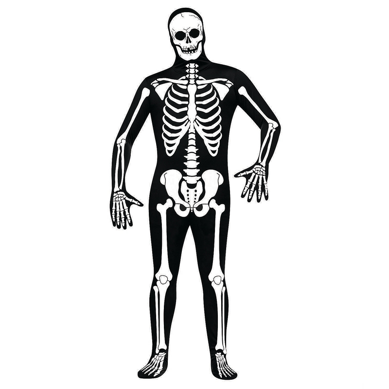 Men's Skeleton or Skinny Man Costume