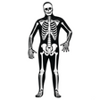 Men's Skeleton or Skinny Man Costume