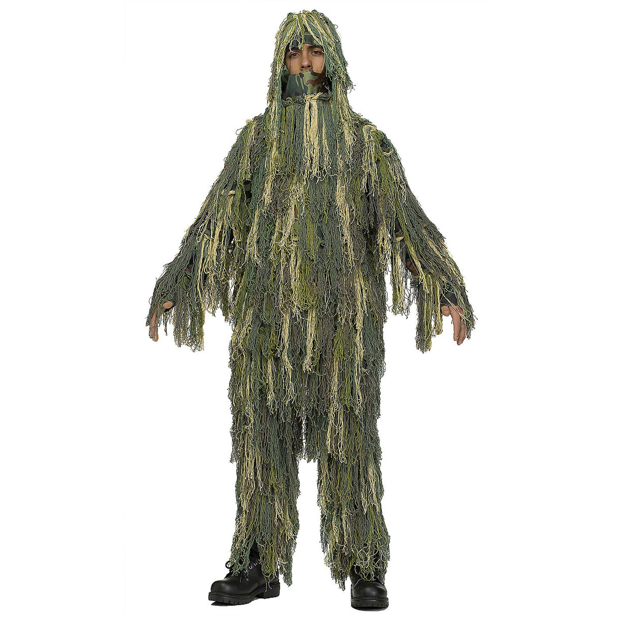 Kids Jungle Camo Suit Costume for Halloween Parties and Outdoor Adventures
