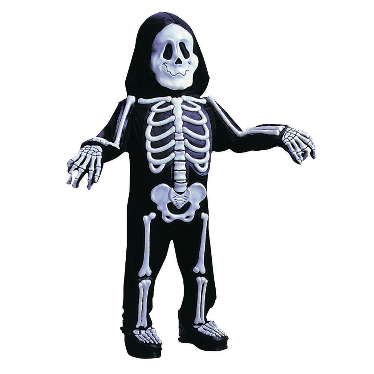 Classic Toddler Skelebones Skeleton Costume for Halloween Parties and Trick or Treat Adventures
