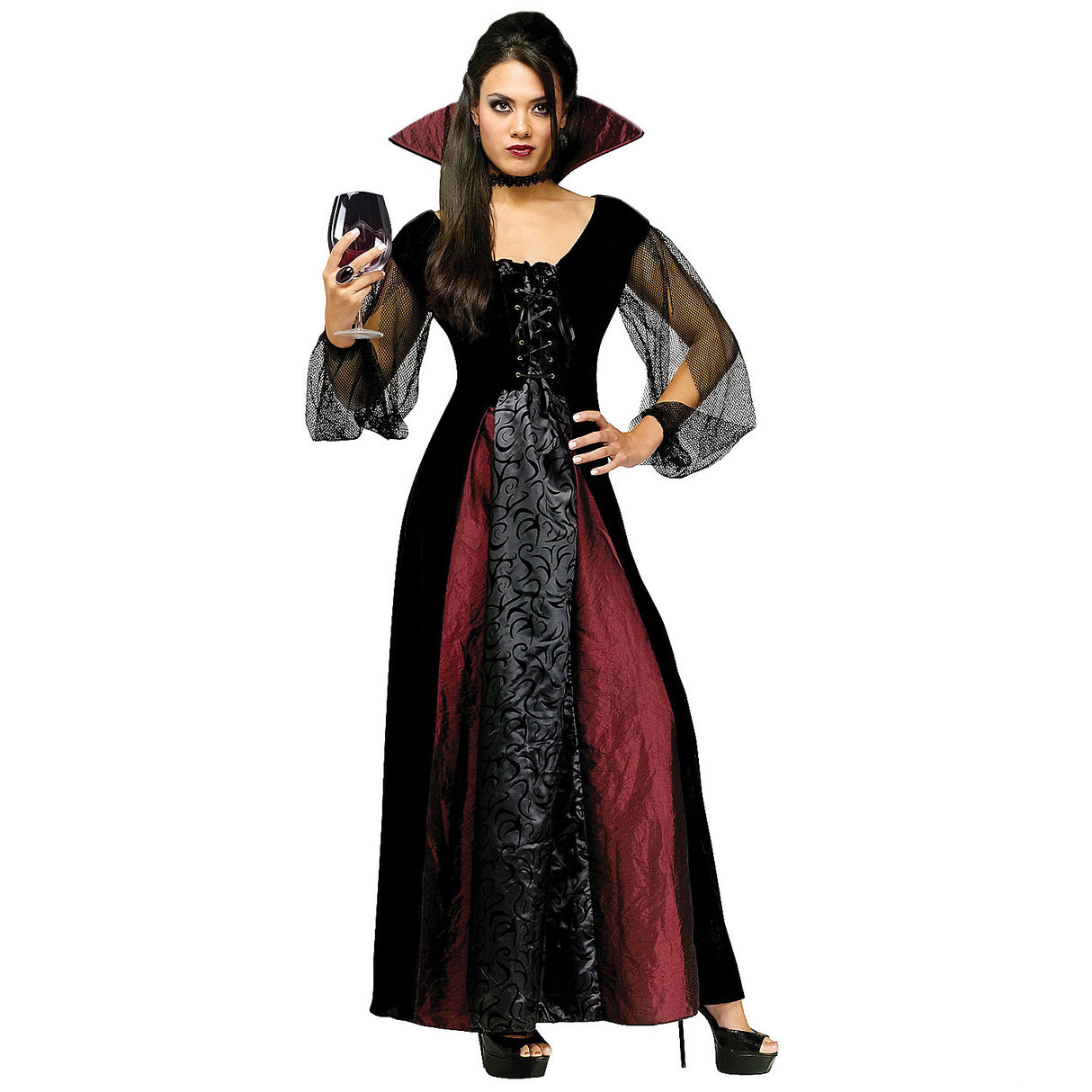 Elegant VAMPIRE COSTUME for Halloween Parties Couple Costumes and Themed Celebrations