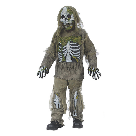 Boy's Skeleton Zombie Costume