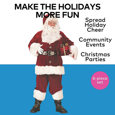 Men's Super Deluxe Santa Costume