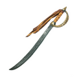Plastic Pirate Sword with Leather Banding for Halloween Costumes apparel product image