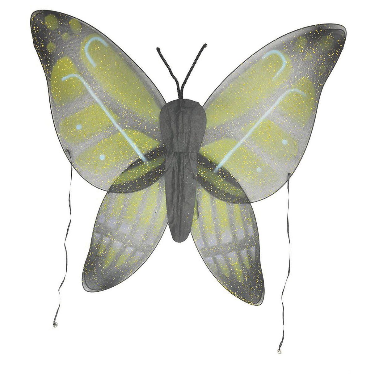 Wings Child Buttrfly Yellow Green
