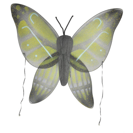 Wings Child Buttrfly Yellow Green